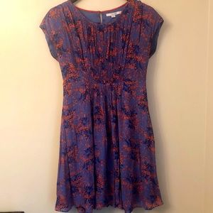 Boden Floral Fit and Flare Dress